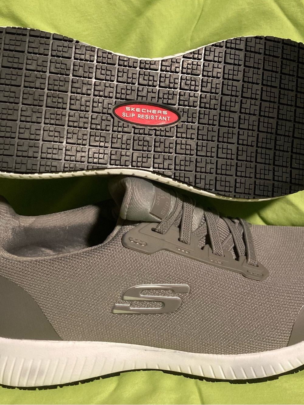 Skechers Slip-Resistant Work Shoes